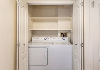 Full size washer and dryer